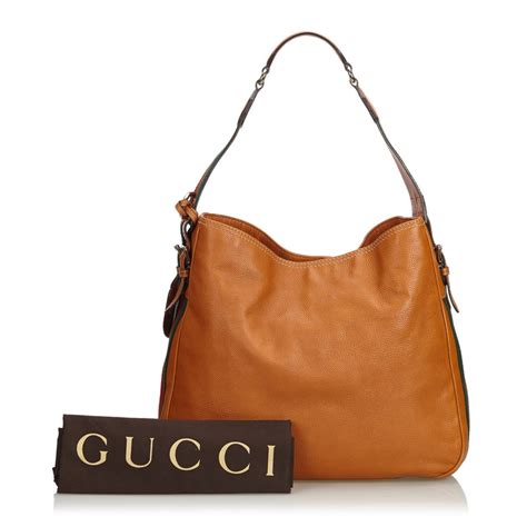 gucci vintage web hobo|Gucci Leather Vintage Web Hobo .